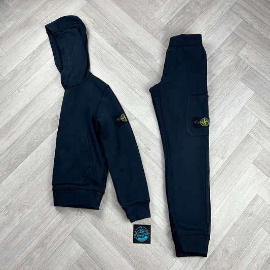 Stone Island Tracksuit (Navy) - Age 8