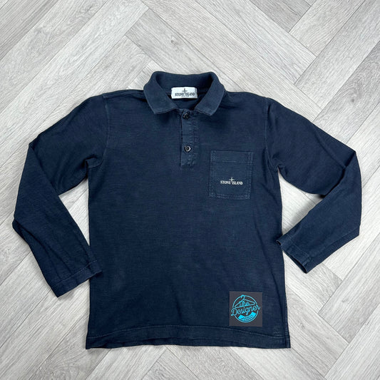 Stone Island Long sleeve polo - Age 8