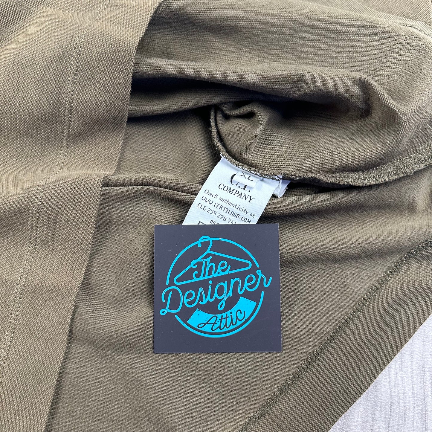 CP Company Patch 1/4 Zip - Large