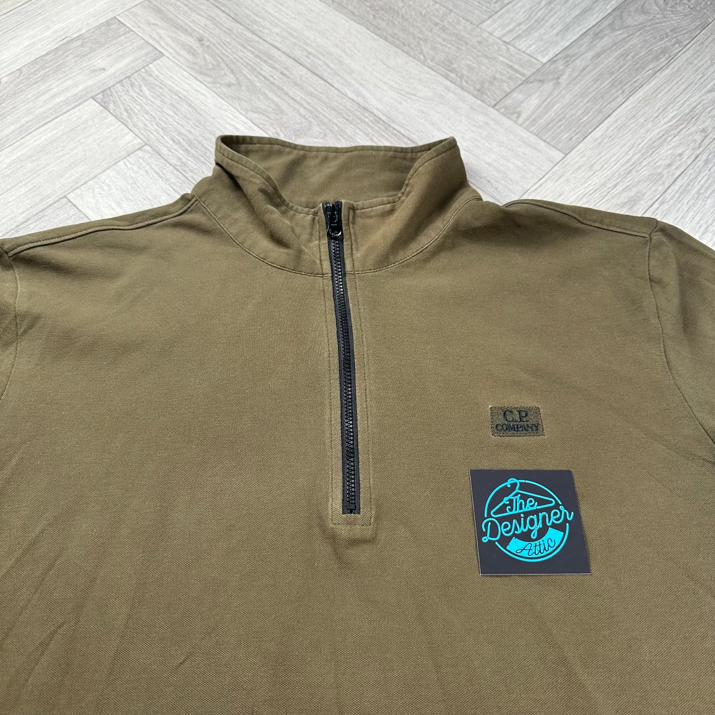 CP Company Patch 1/4 Zip - Large