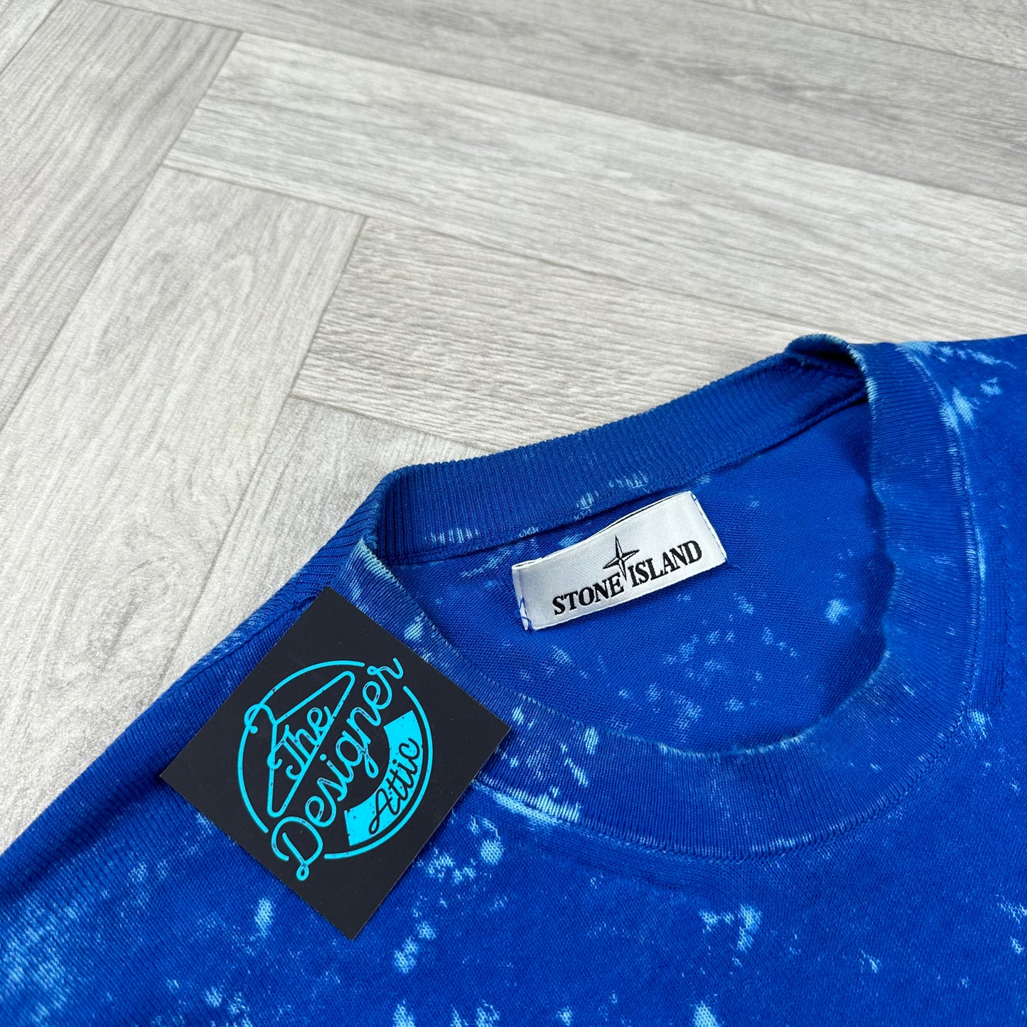 Stone Island Bleached Off-Dyed sweater - Medium