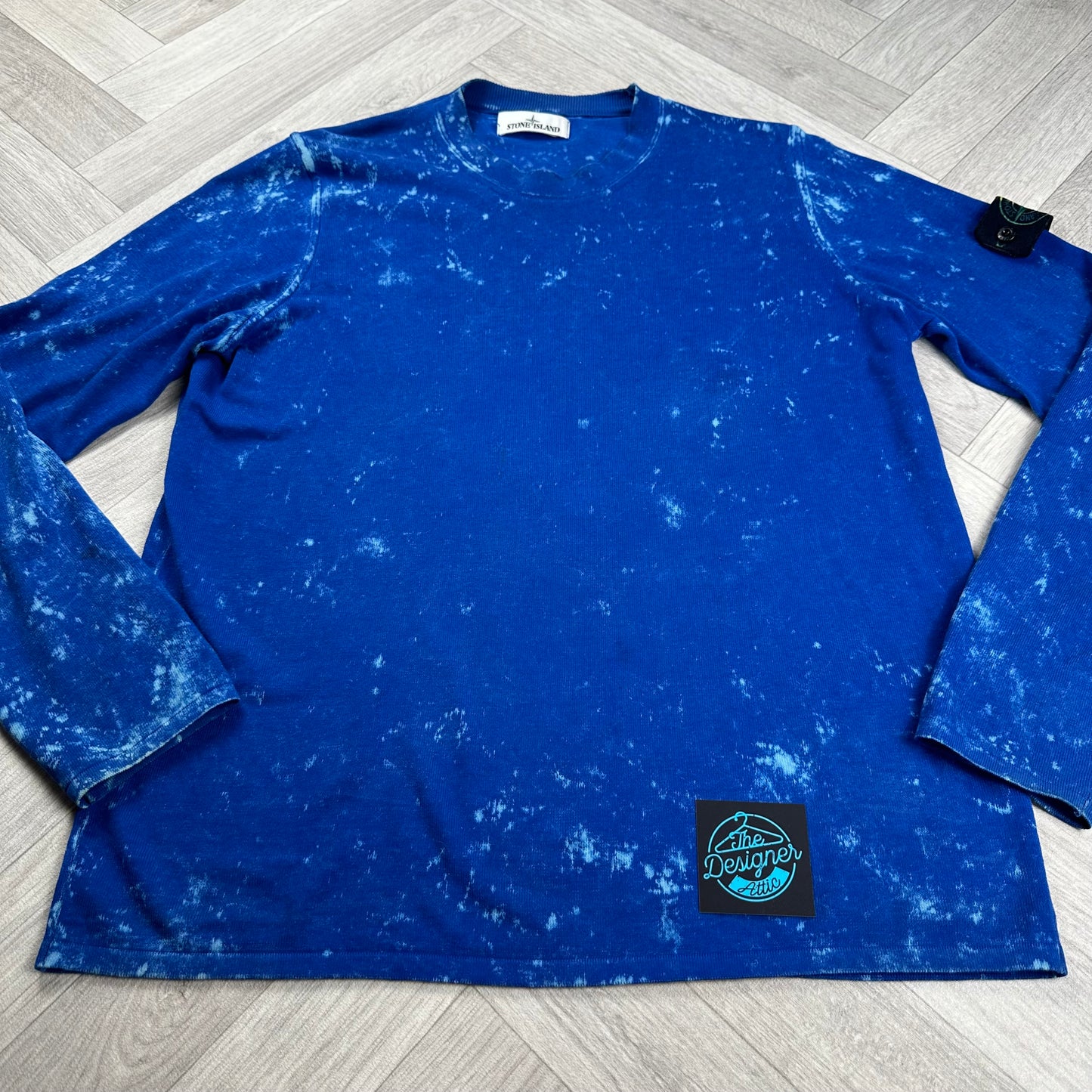 Stone Island Bleached Off-Dyed sweater - Medium