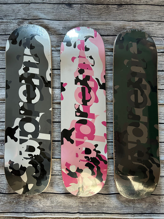 Supreme Deck - Camo set (3/4)