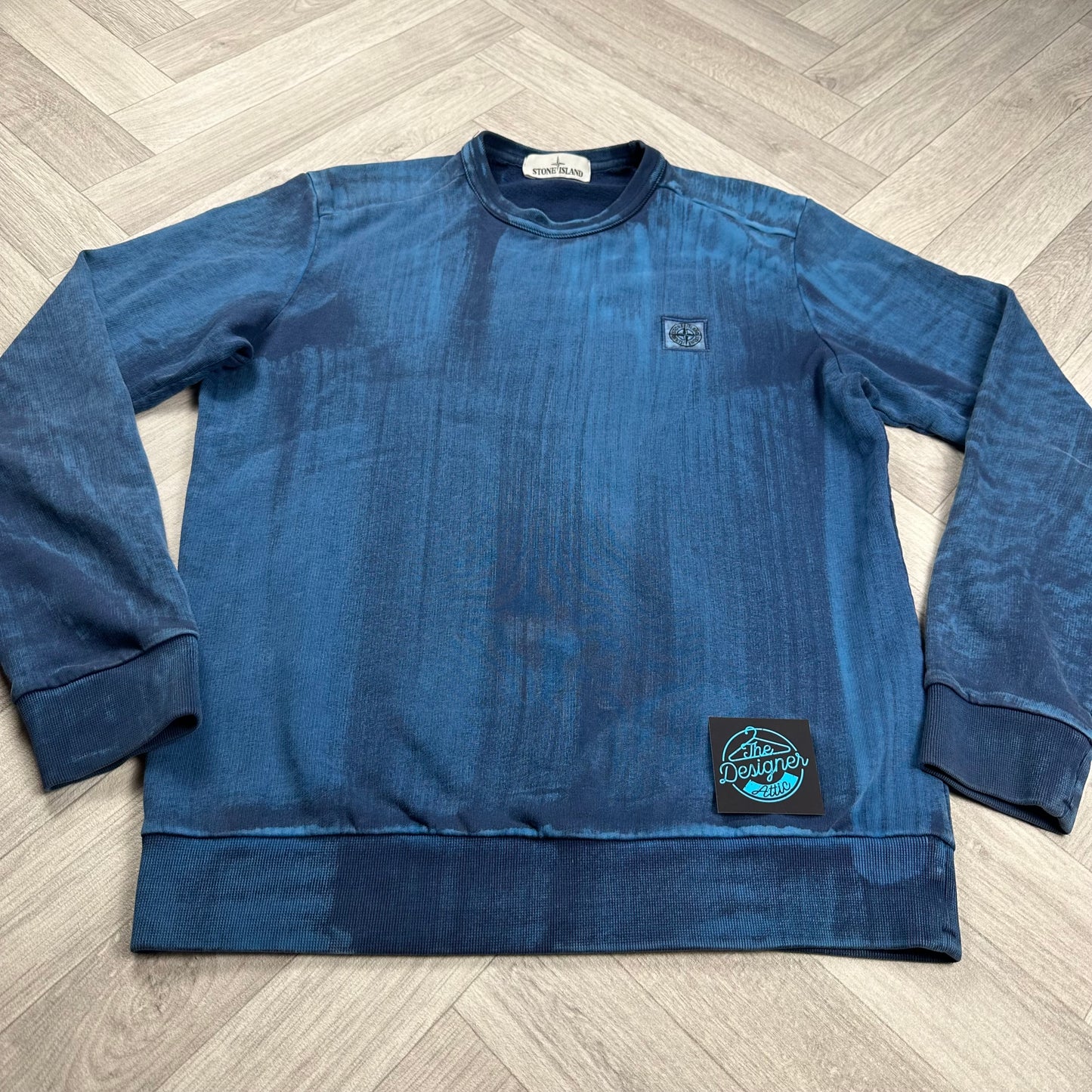 Stone Island Hand corrosion Patch sweater - Medium