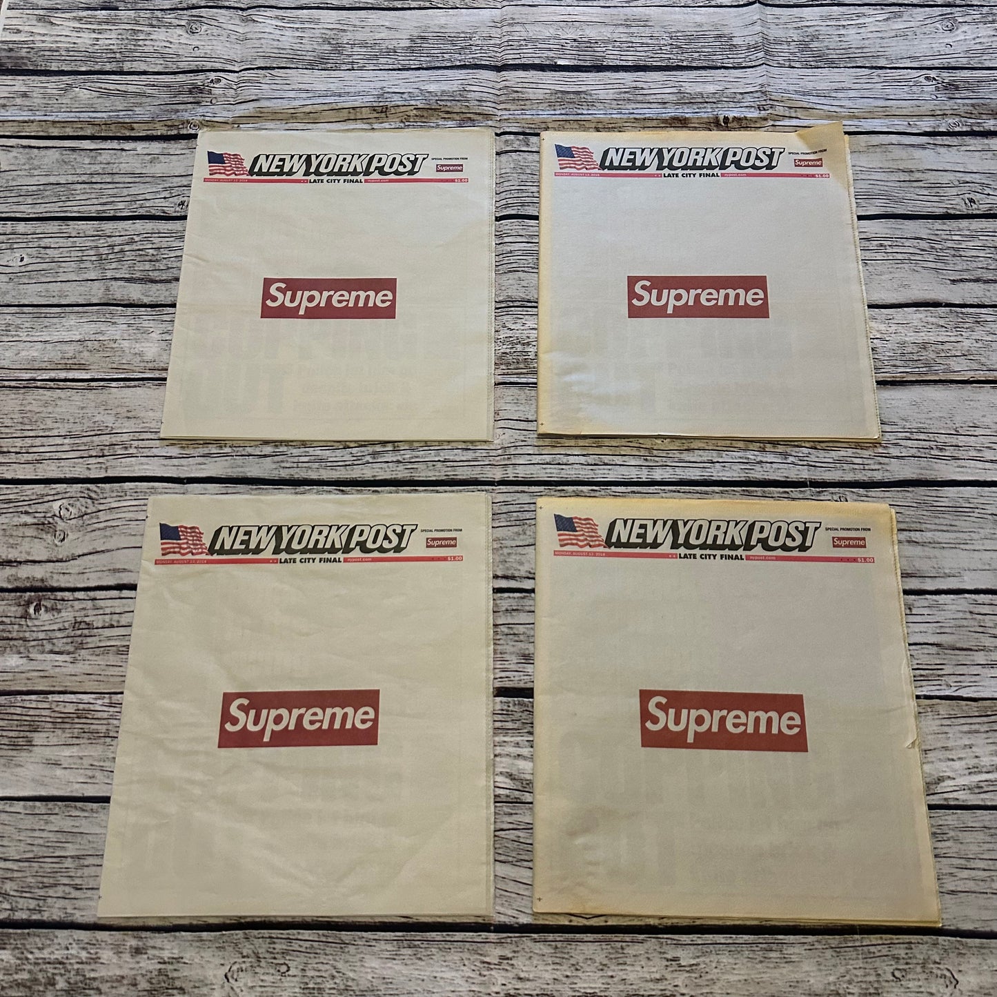 Supreme - Newspaper FW18