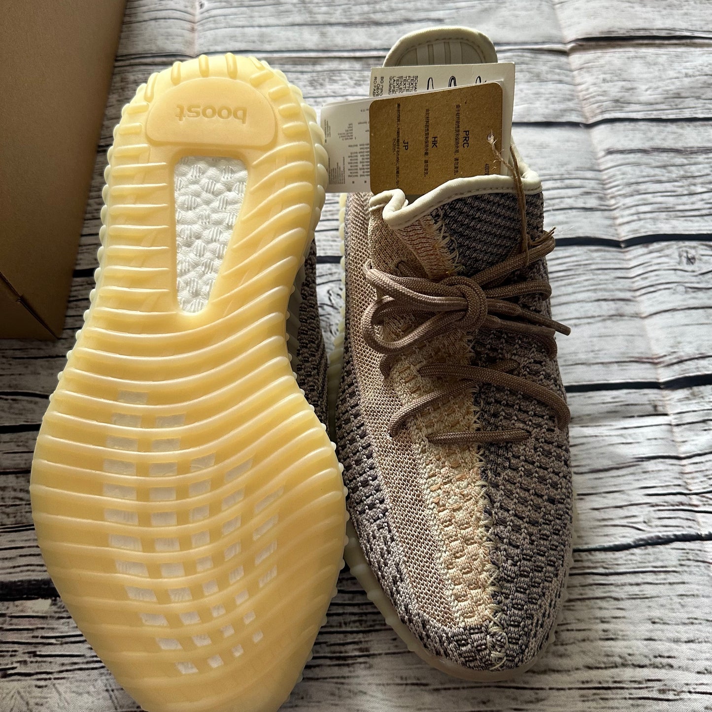 Yeezy 350 Ashpearl UK9