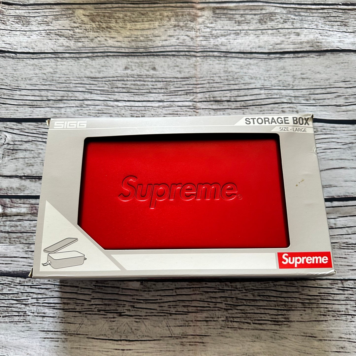 Supreme - SIGG Metal box