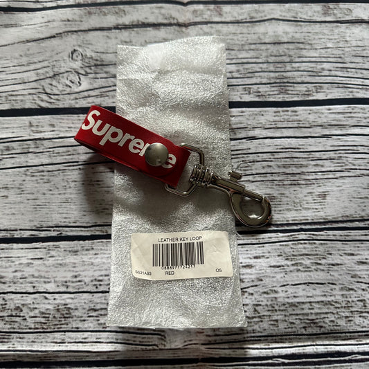 Supreme - Leather key loop