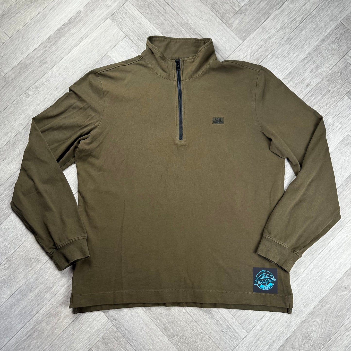 CP Company Patch 1/4 Zip - Large