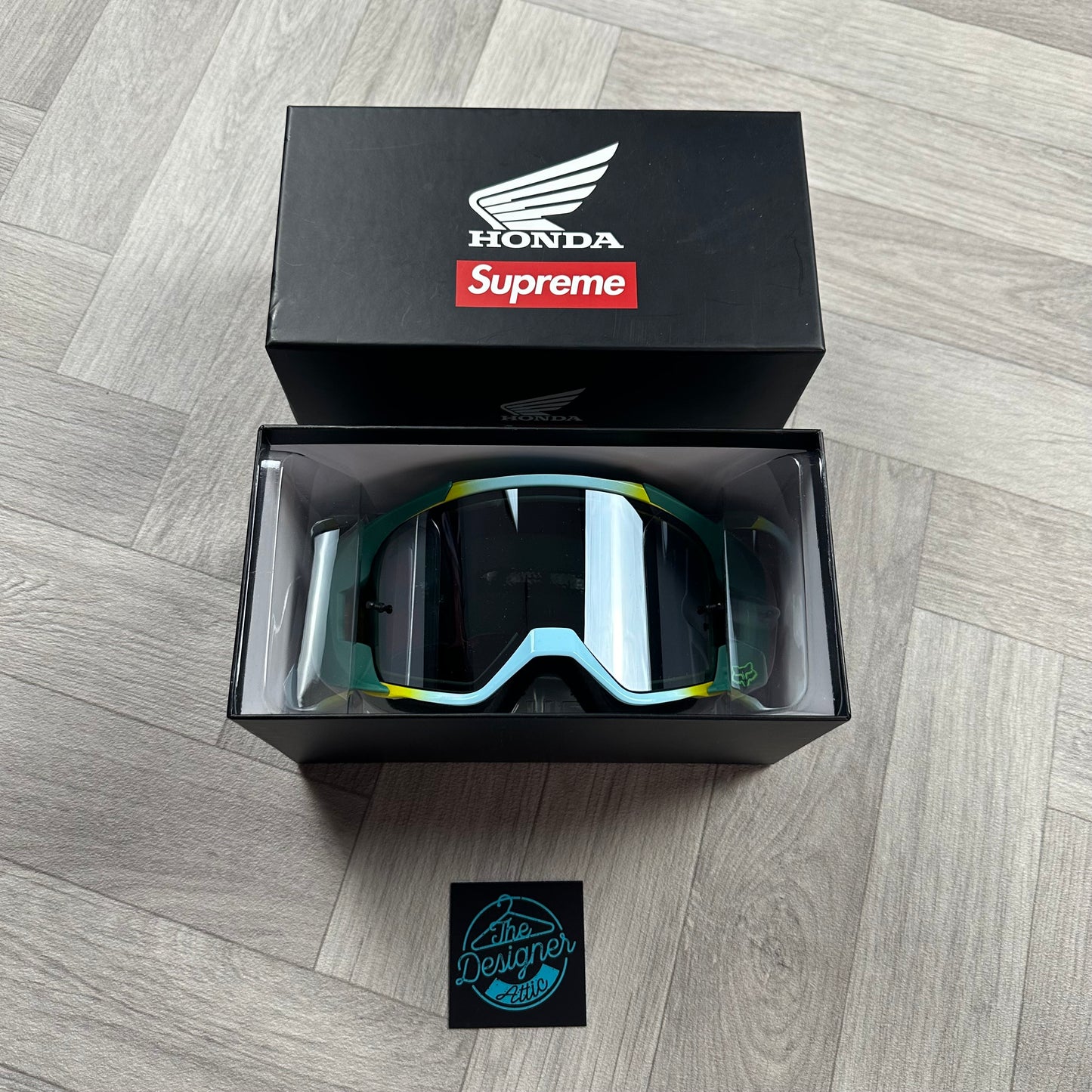 Supreme x Honda x Fox racing goggles FW19