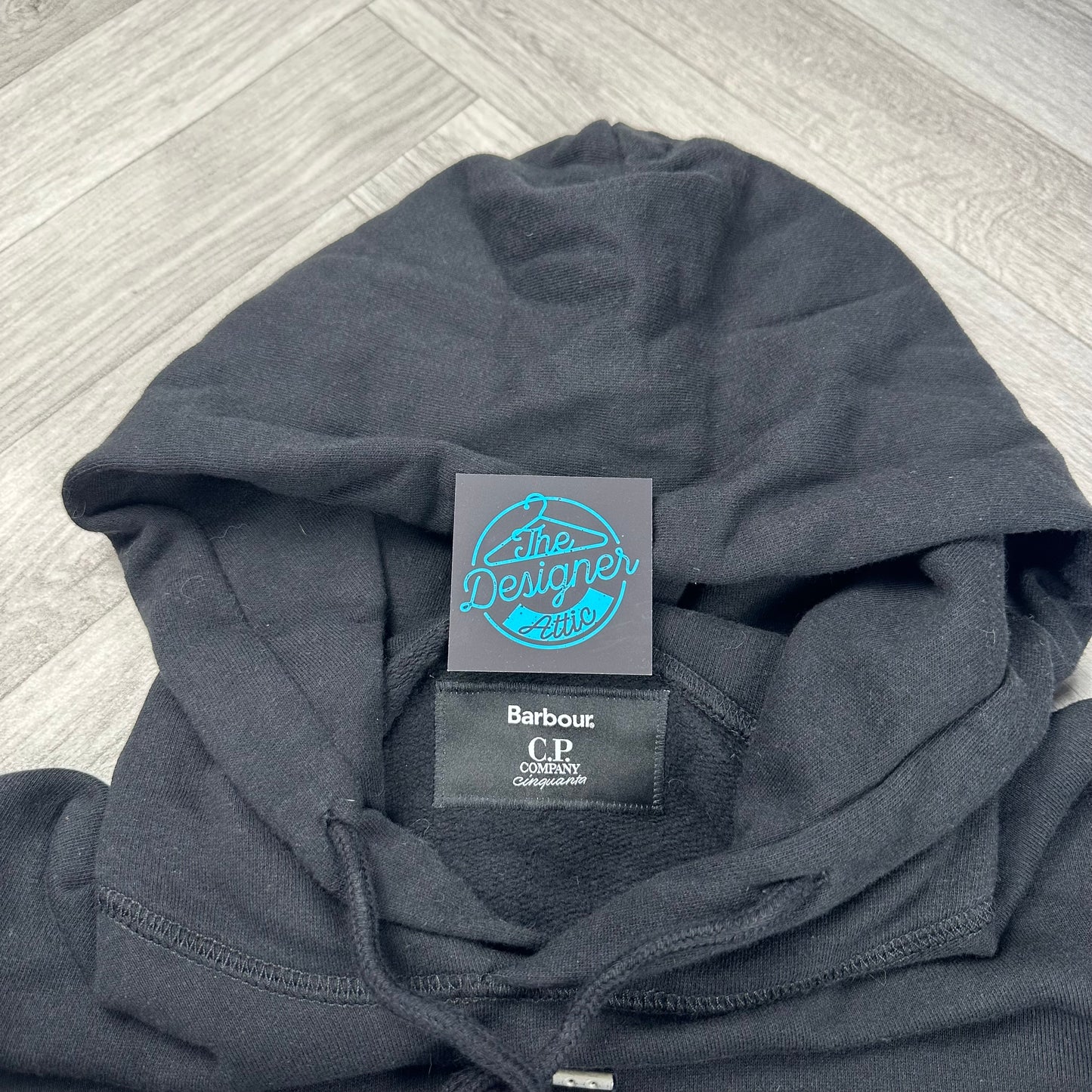 CP Company x Barbour Hoodie - Large