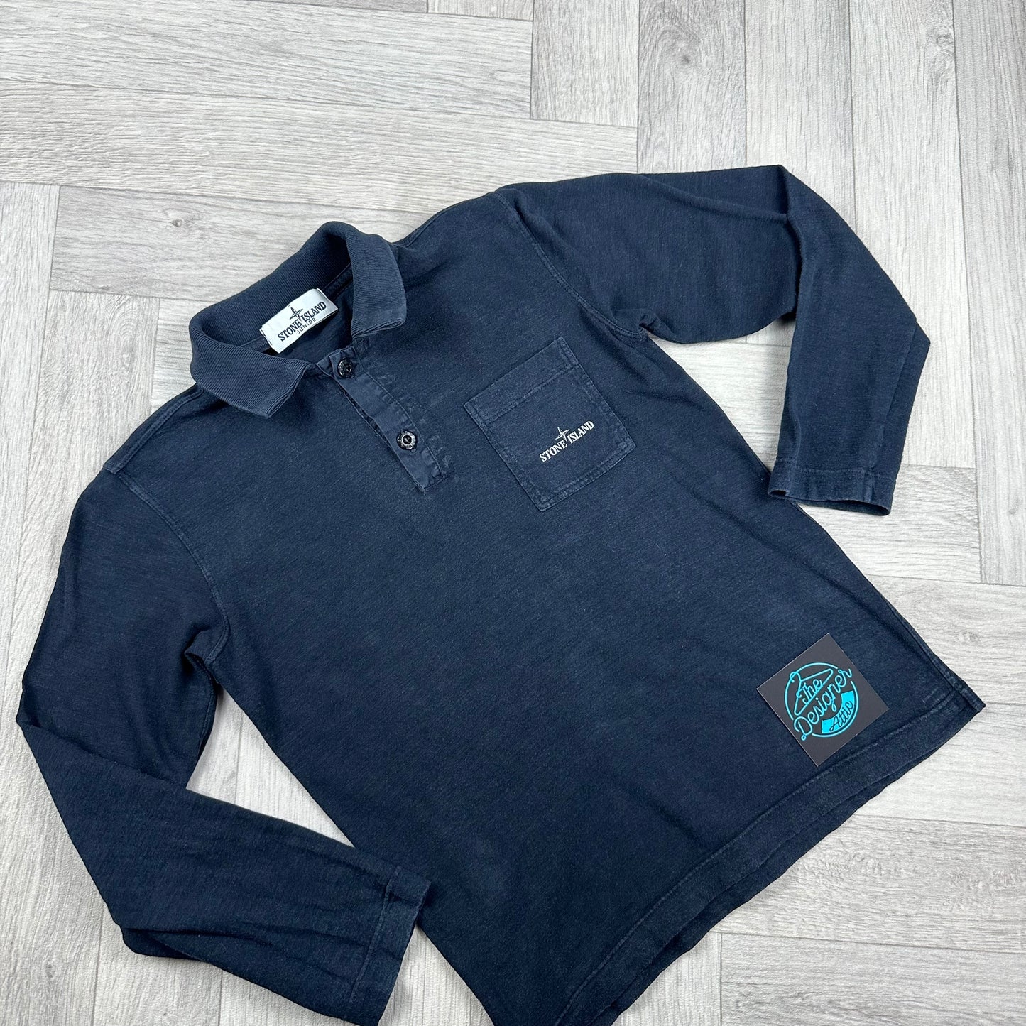 Stone Island Long sleeve polo - Age 8