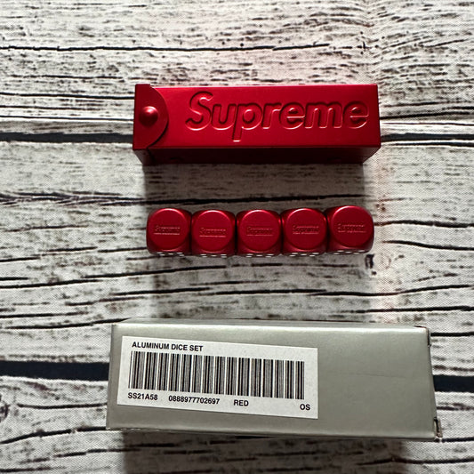 Supreme - Aluminium dice SS21