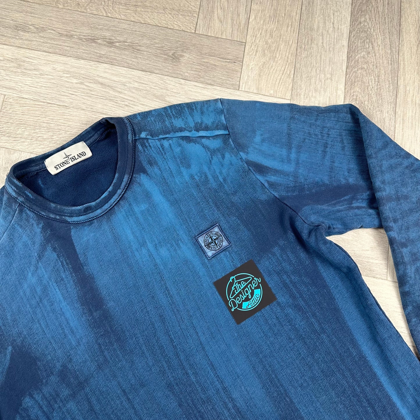 Stone Island Hand corrosion Patch sweater - Medium