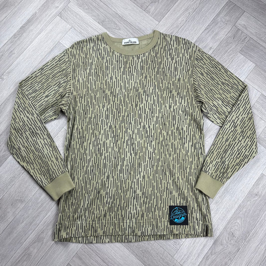 Stone Island Rain Camo long sleeve T-shirt - Medium