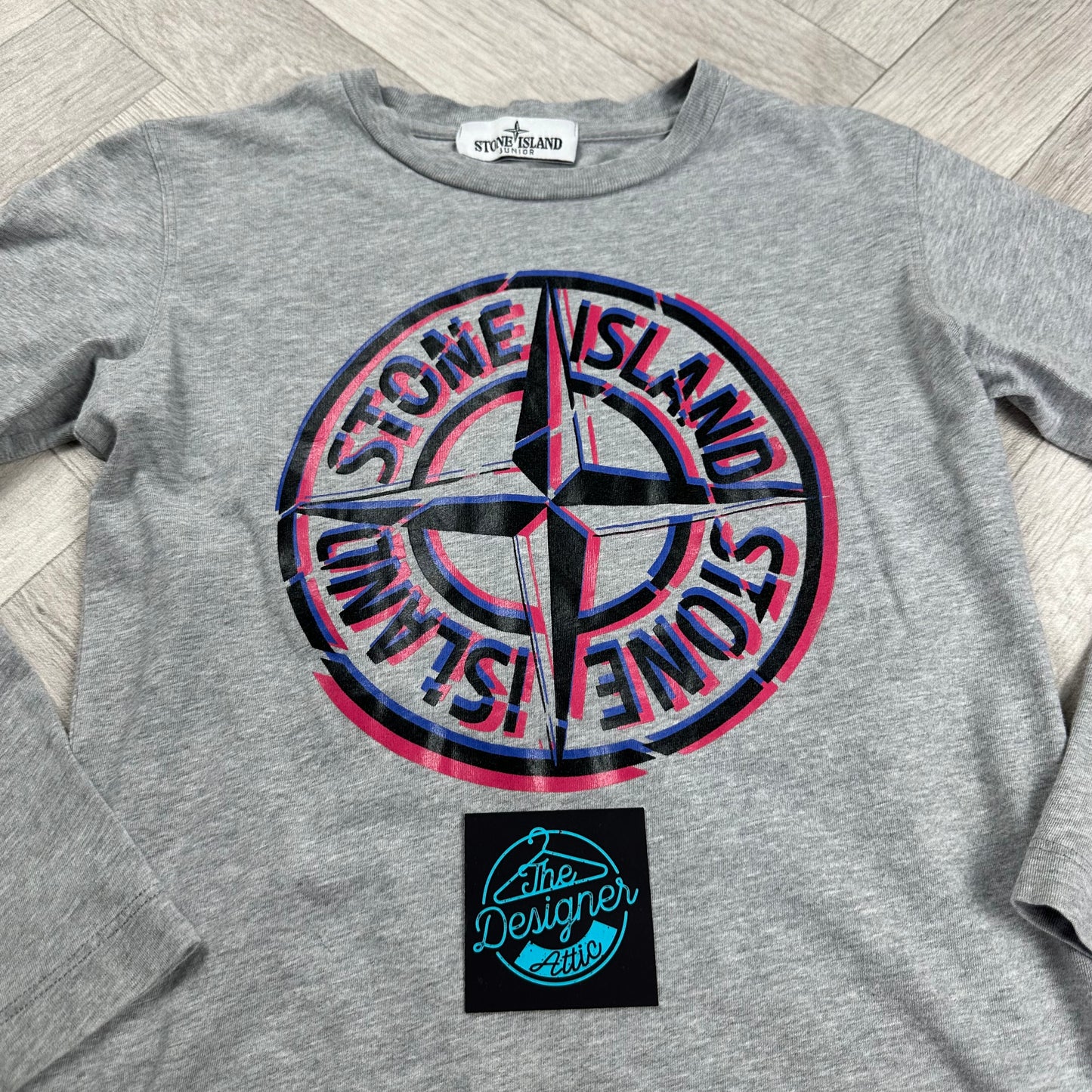 Stone Island LS tee - Age 8