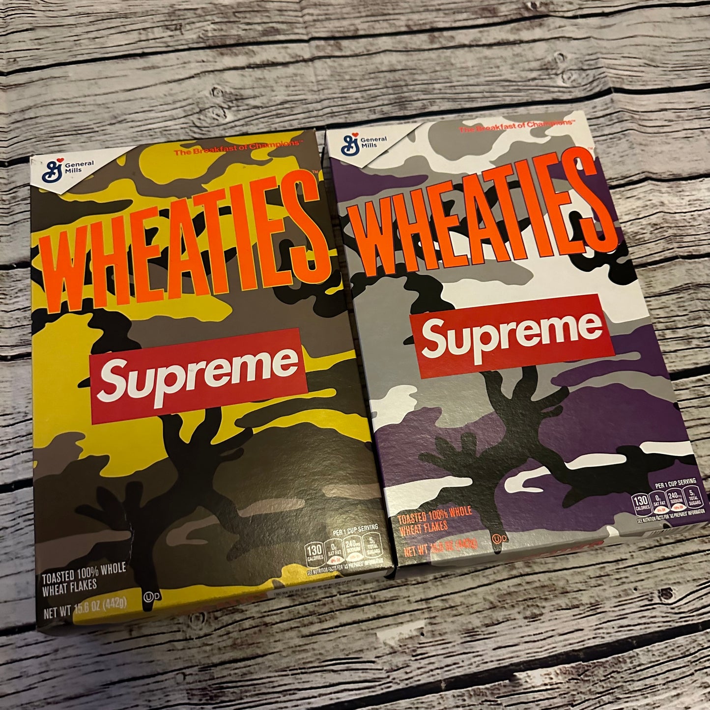 Supreme - Wheaties pair