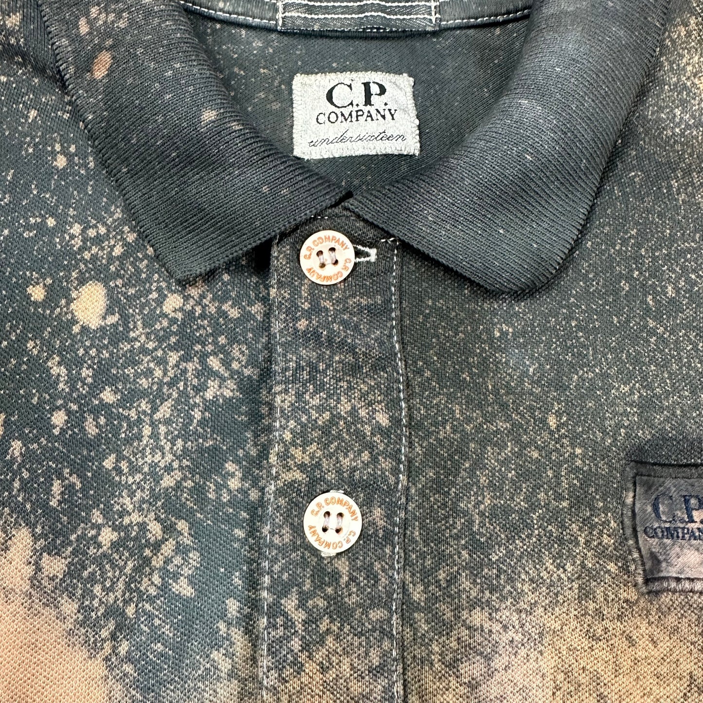 CP Company Bleached polo - Age 10