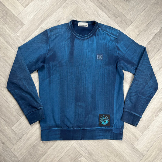 Stone Island Hand corrosion Patch sweater - Medium