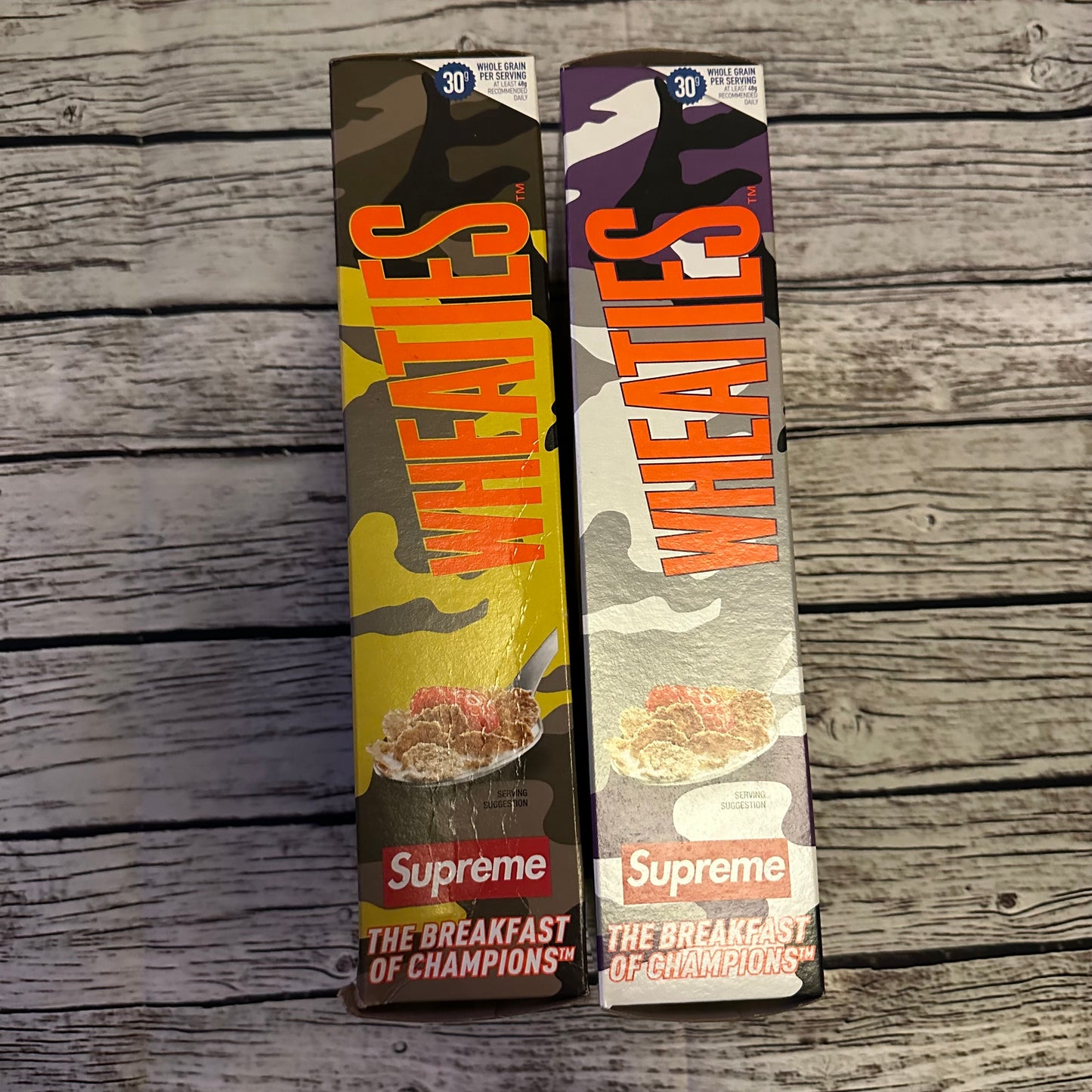 Supreme - Wheaties pair