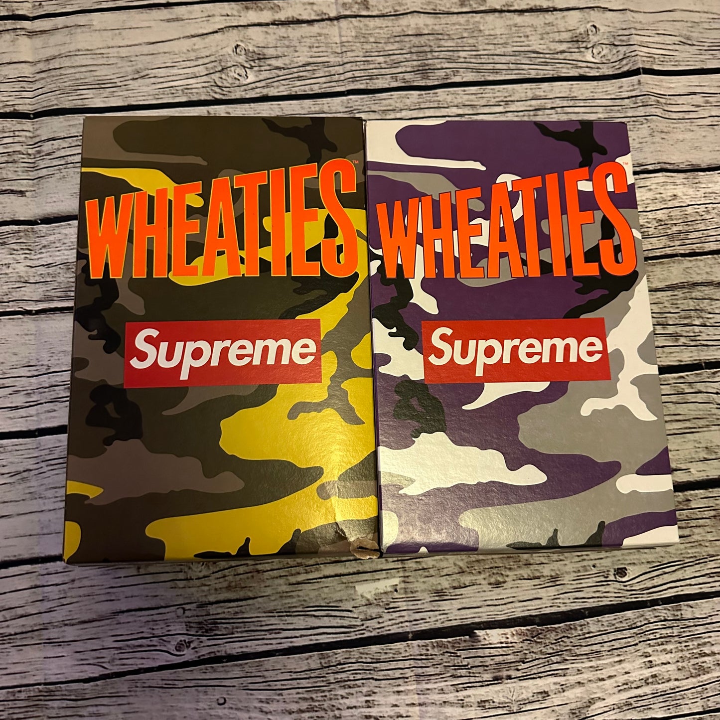 Supreme - Wheaties pair