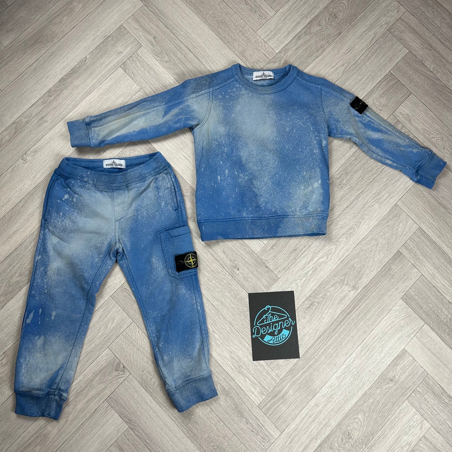 Stone Island Bleached tracksuit - Age 4