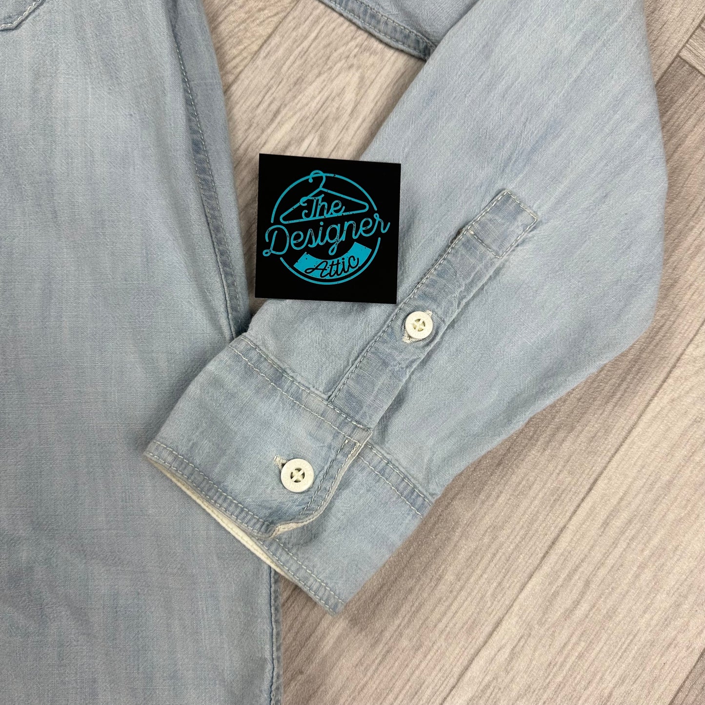 Stone Island Denim Shirt - Medium