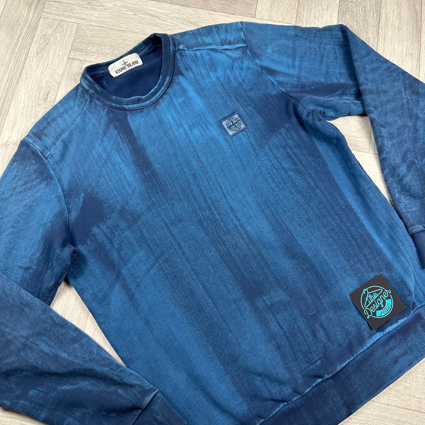 Stone Island Hand corrosion Patch sweater - Medium